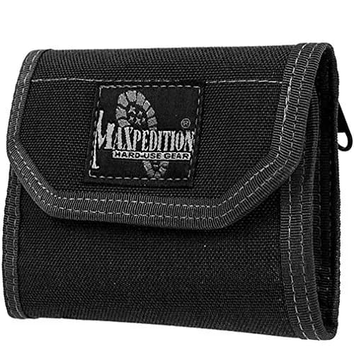Maxpedition C.M.C. Wallet (Black) 5 x 3.5" | Divided Currency & Multiple Slots thumbnail 1