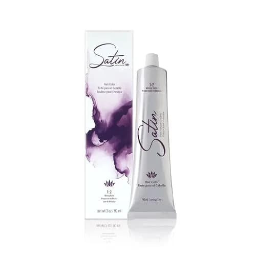 Satin Hair Color Ash Series Light Ash Brown 5A | Permanent Hair Dye 3 Oz thumbnail 1
