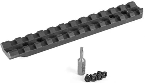 EGW Marlin 1895 336 444 Tactical Scope Mount Rail Black 47100 | Picatinny-style Aluminum Scope Mount for Hunting thumbnail 1