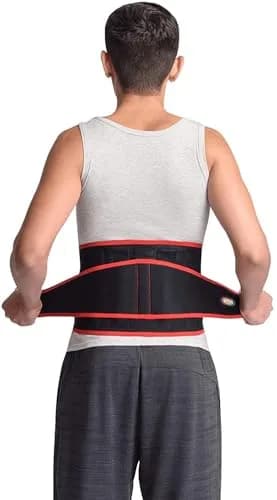 MAXAR Airprene Sports Back Brace with 18 Magnets | Support & Pain Relief for Lower Back (70-120 chars) thumbnail 3
