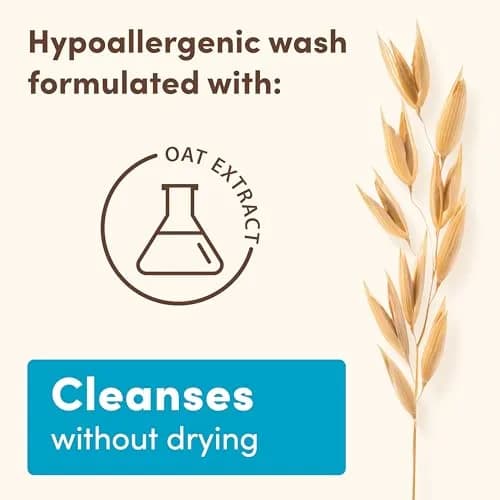 Aveeno Baby Gentle Wash & Shampoo with Natural Oat Extract 240ml (8 Fl Oz) | Tear-Free Formula for Hair & Body thumbnail 4