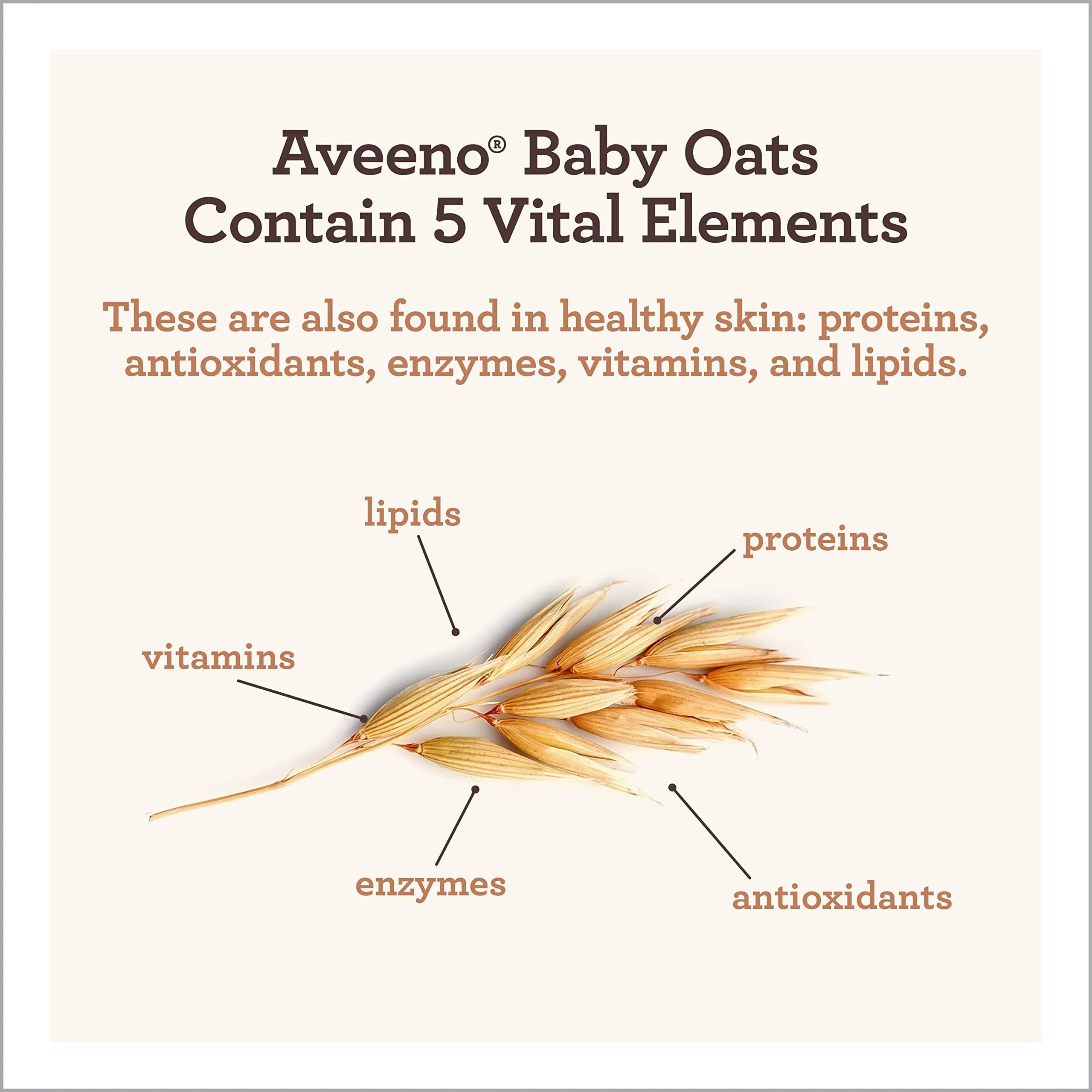Aveeno Baby Gentle Wash & Shampoo with Natural Oat Extract 240ml (8 Fl Oz) | Tear-Free Formula for Hair & Body - view 2