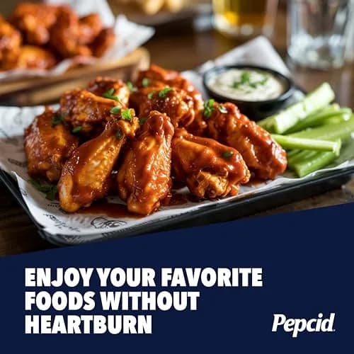 Pepcid AC Maximum Strength Tablets, 20mg Famotidine, 25 Count | Fast-Acting Heartburn Relief thumbnail 8