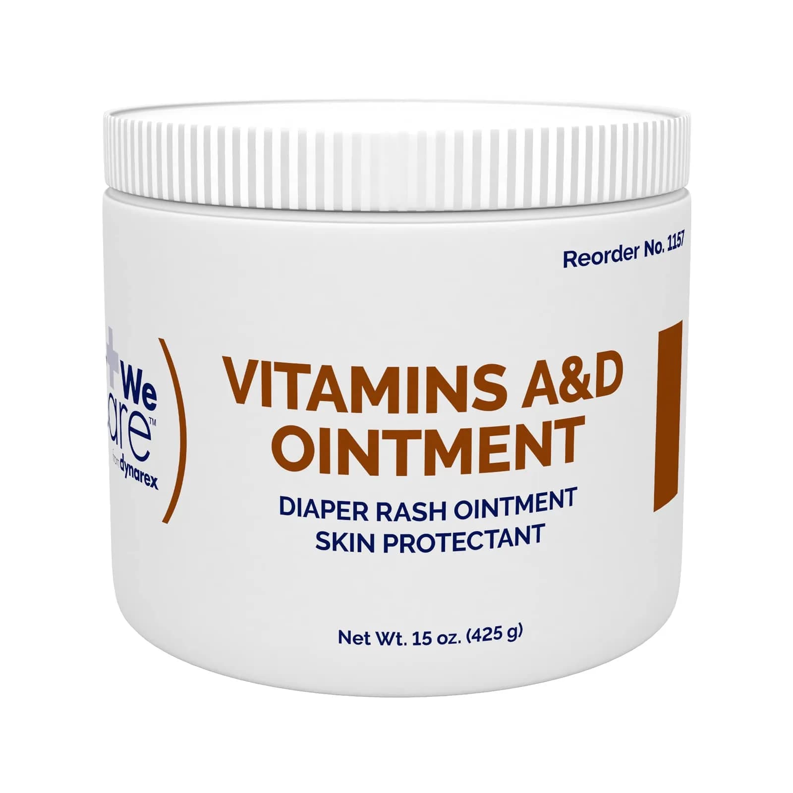 Dynarex Vitamins A & D Ointment Skin Protectant 425.2 g (15 oz) | Soothes Dry, Chaffed Skin - main product image