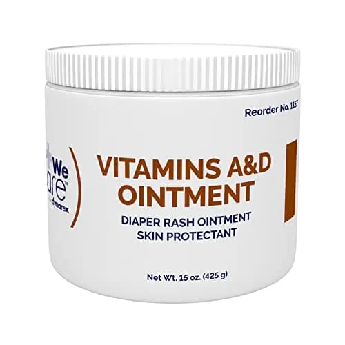 Dynarex Vitamins A & D Ointment Skin Protectant 425.2 g (15 oz) | Soothes Dry, Chaffed Skin thumbnail 1