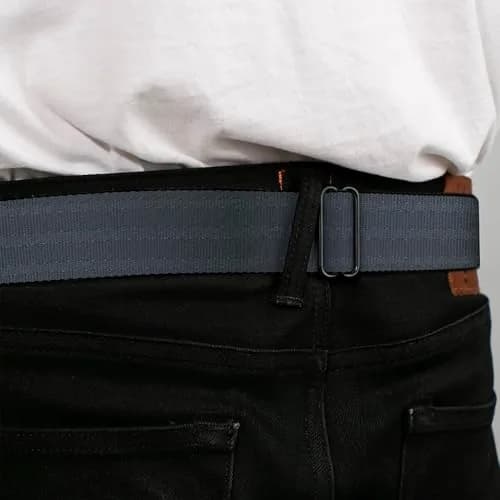Buckle-Down Men's Seatbelt Buckle Belt, 1.5 Inch Wide, Black Regular | Fashion & Function thumbnail 4
