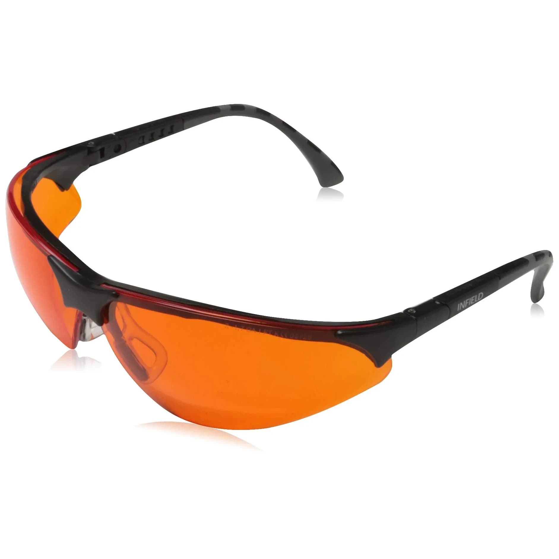 Infield Terminator UV-400 Safety Glasses with Blue Light Filter, Polycarbonate Lenses, 156g (5.5 oz) - main product image