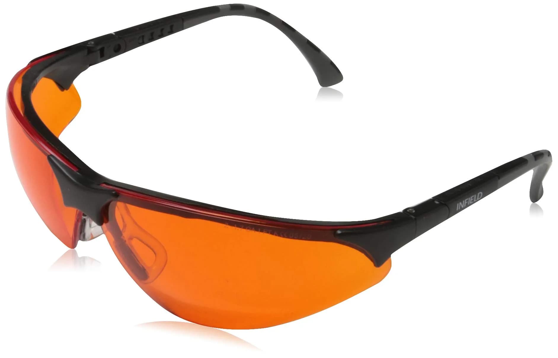 Infield Terminator UV-400 Safety Glasses with Blue Light Filter, Polycarbonate Lenses, 156g (5.5 oz) - main product image