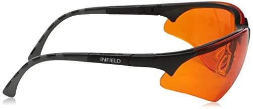 Infield Terminator UV-400 Safety Glasses with Blue Light Filter, Polycarbonate Lenses, 156g (5.5 oz) thumbnail 3