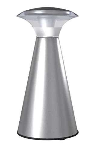 LIGHT IT! Lanterna Touch Silver Portable LED Lantern | One Touch Operation, 200 Lumens, Battery Powered thumbnail 2