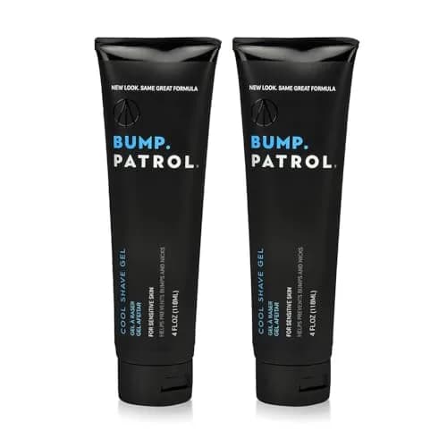 Bump Patrol Cool Shave Gel - Sensitive Clear Shaving Gel With Menthol 236ml (8 Fl Oz) | Prevents Razor Burn, Bumps, Ingrown Hair thumbnail 1