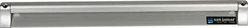 San Jamar Order Ticket Holder for Restaurant – 18" Anodized Aluminum Metal Receipt Holder with Grip Track – Durable Wall Mount Check Rack for Kitchen, Restaurant and Service Counters thumbnail 1