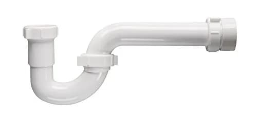 Keeney White Polypropylene P-Trap with PVC Adaptor 15.2 cm (6 in) | Prevents Toxic Gases thumbnail 4