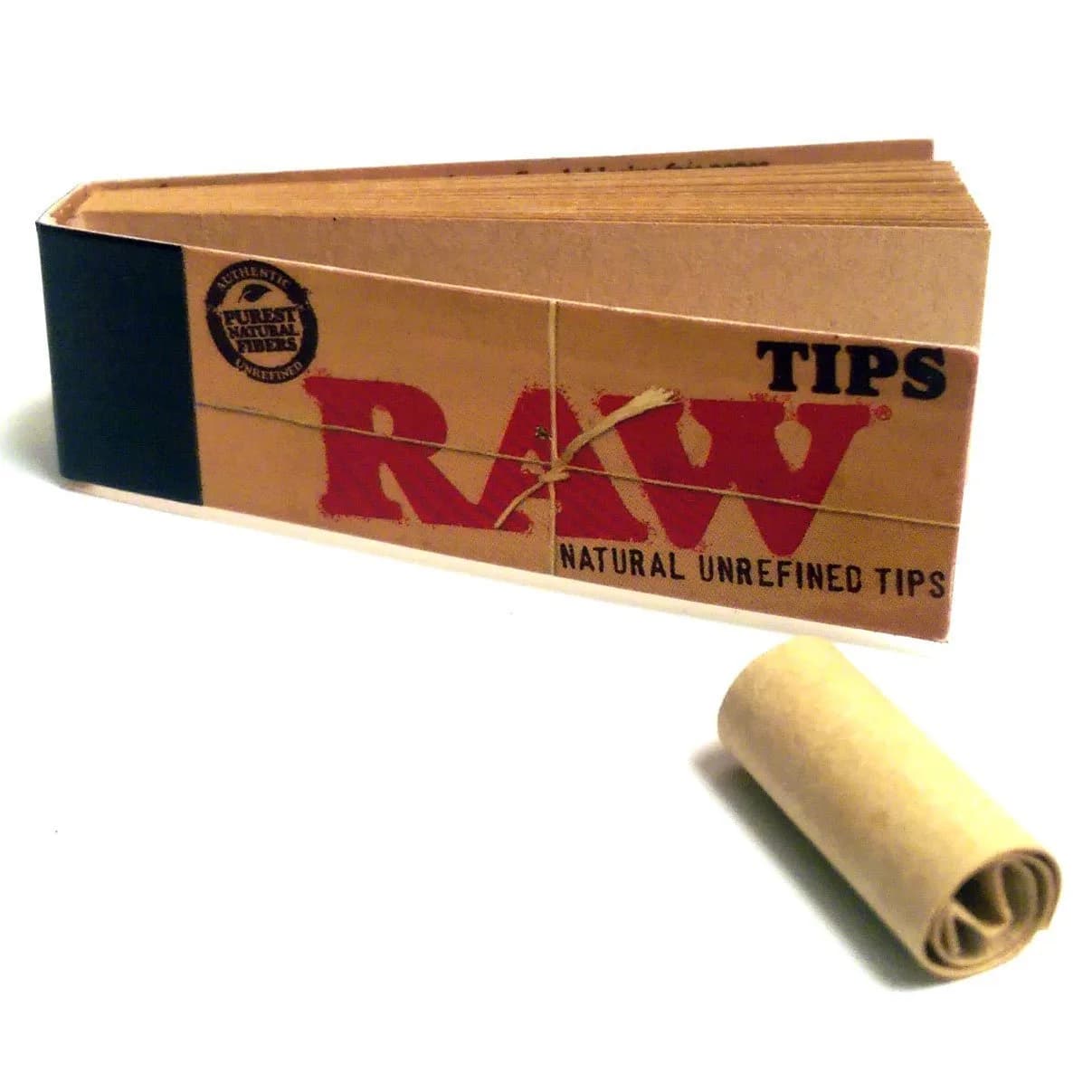 RAW Unbleached Filter Tips 10 Pack | 500 Tips for Smooth Rolling in India — Brown