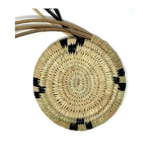 Traditional Craft Kits Coiled Basket Weaving Kit Expanded Version 156 g (5.5 oz) | Intermediate Craft Project with Raffia, Fiber Rush, and Needles thumbnail 5