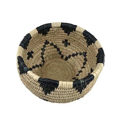 Traditional Craft Kits Coiled Basket Weaving Kit Expanded Version 156 g (5.5 oz) | Intermediate Craft Project with Raffia, Fiber Rush, and Needles thumbnail 2