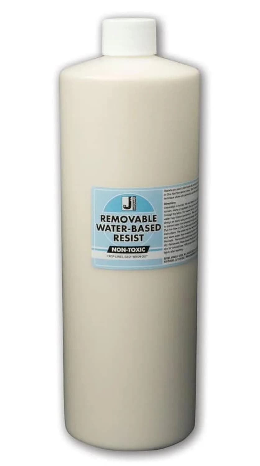 Jacquard Removable Water-Based Resist White 946ml (32 Fl Oz) | Non-Toxic Fabric Art Medium - main product image