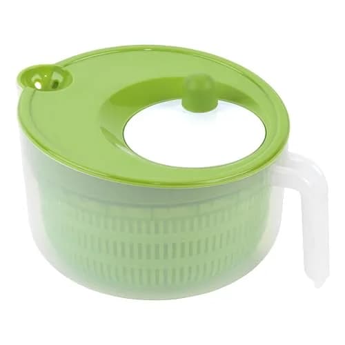 GoodCook Salad Spinner - 6 Qt. Capacity, Easy Turn Knob, Built-In Pour Spout, Multi-Use Basket, Durable, Dishwasher-Safe, Green thumbnail 1