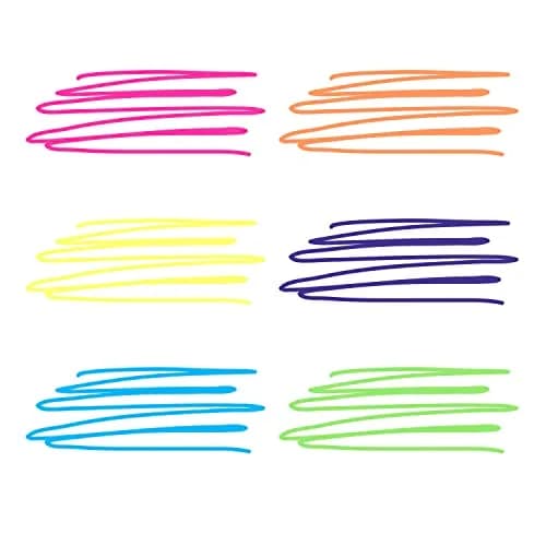 Tulip Permanent Fabric Markers Neon 6 Pack | Fine Tip, Child Safe, Non-Toxic, Wash-Fast thumbnail 4