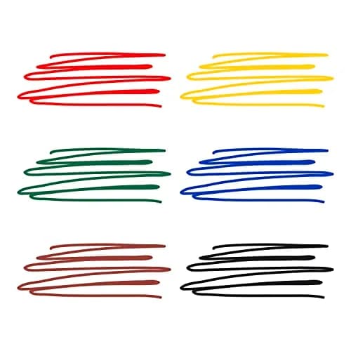 Tulip Fabric Markers, Primary, 6 Count (Pack of 6) | Vibrant Permanent Color for Fabric & Surfaces thumbnail 4