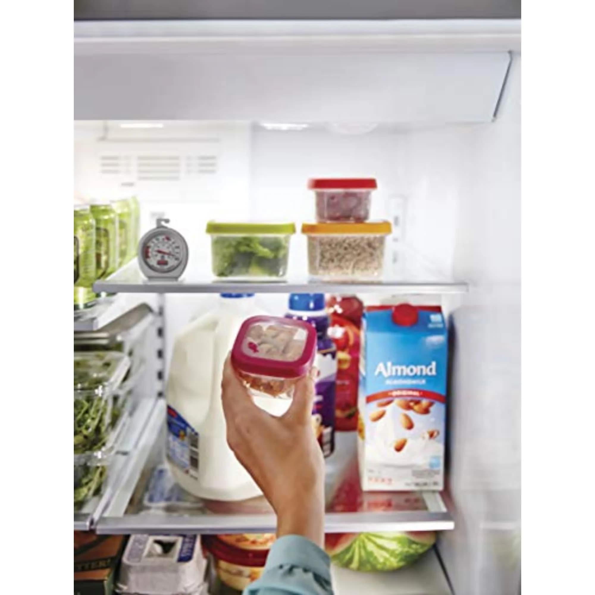 Rubbermaid Commercial Products Mechanical Refrigerator Thermometer 3.75" | NSF Certified, -20°F to 80°F Range - view 4