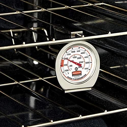 Rubbermaid Commercial Products Stainless Steel Oven Thermometer 60-580°F (20-300°C) | NSF Certified thumbnail 5