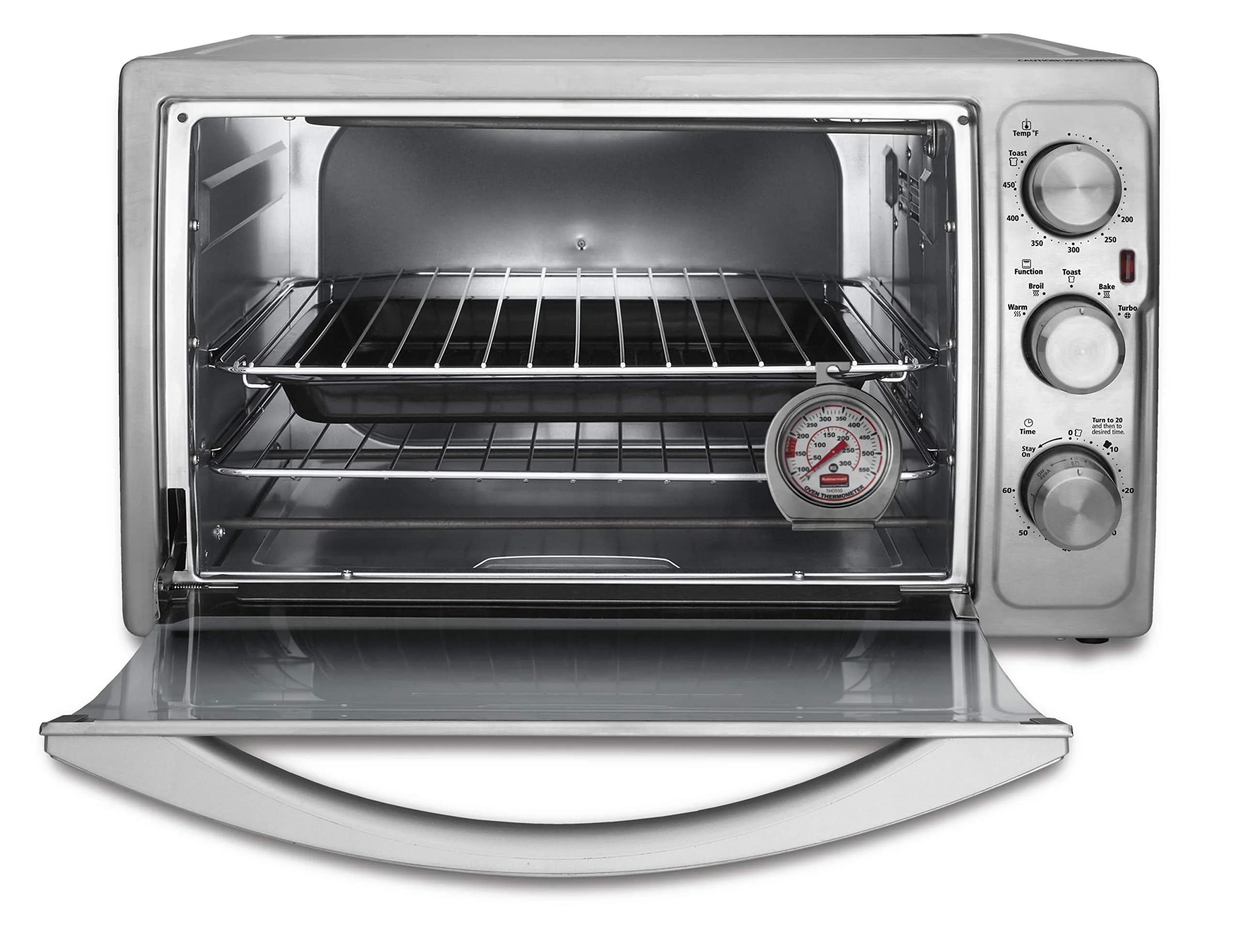 Rubbermaid Commercial Products Stainless Steel Oven Thermometer 60-580°F (20-300°C) | NSF Certified - view 6