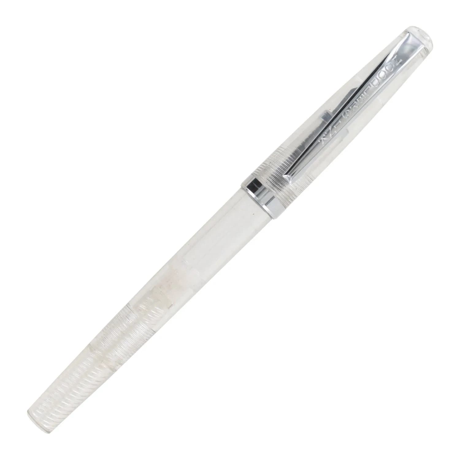 Noodler's Clear Demonstrator Piston Fill Flex Nib Fountain Pen Medium Point | Smooth Ink Flow Writing Instrument - view 2