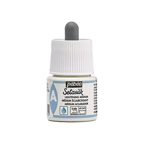 Pebeo Setasilk Silk Painting Diluent 45ml | Clear, Gloss Finish for Silk Art thumbnail 1