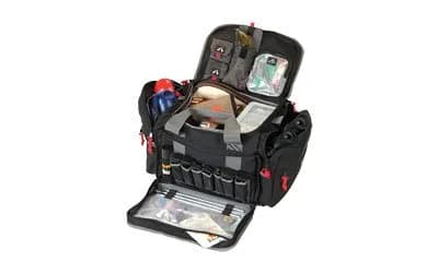 G.P.S. Large Range Bag with Lift Ports & 4 Ammo Dump Cups | Black | Durable Secure Guns, Ammo & Shooting Accessories Storage thumbnail 2