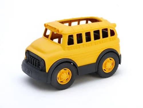 Green Toys School Bus | Eco-Friendly Non-Riding Toy Vehicle for Kids 1+ | Made in USA thumbnail 2