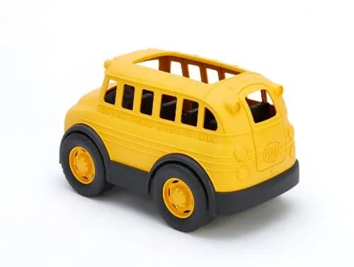 Green Toys School Bus | Eco-Friendly Non-Riding Toy Vehicle for Kids 1+ | Made in USA thumbnail 3