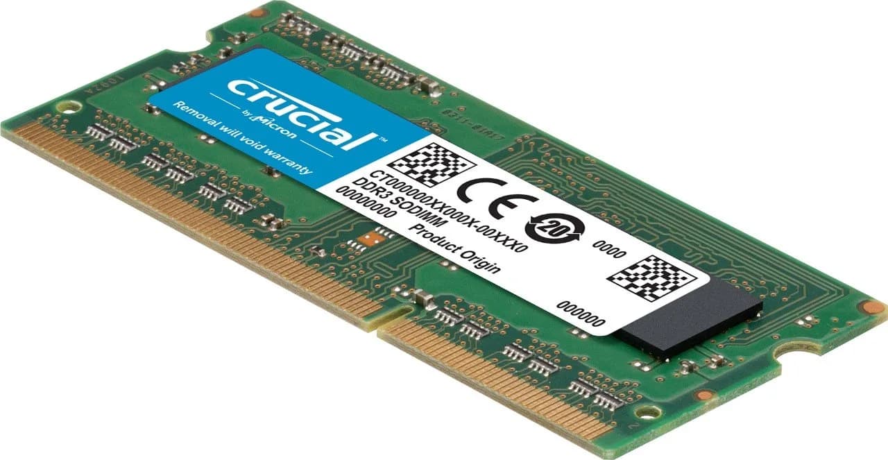Crucial 4GB DDR3L 1600 MT/s SODIMM Memory | Single Module for Laptops - view 2