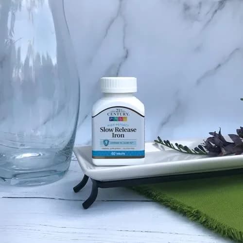 21st Century Slow Release Iron Tablets 60 Count (Pack of 3) | High Potency Mineral Supplement thumbnail 3