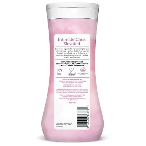 Summer's Eve Simply Sensitive Daily Feminine Wash 443ml (15 Fl Oz) | pH-Balanced for Gentle Daily Cleansing thumbnail 8