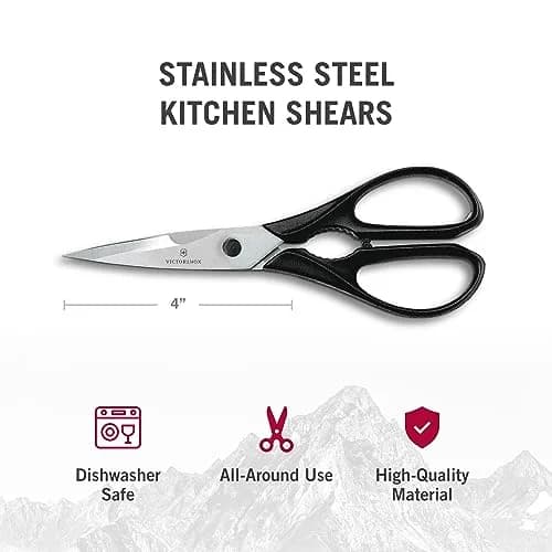 Victorinox Swiss Classic Come Apart Kitchen Shears 25cm (10 inches) | Micro-Serrated Blades for Herbs & Poultry thumbnail 4