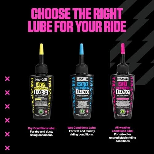 Muc-Off Dry Chain Lube 50ml (1.7 Fl Oz) | Biodegradable Bike Lubricant for Dry, Dusty Conditions thumbnail 7