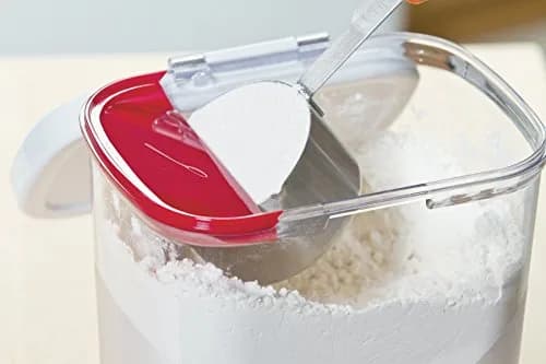 Progressive Flour Keeper – Airtight Storage Container for Flour, Sugar & Dry Goods, 3.8 qt | BPA-Free, Easy Pour thumbnail 2
