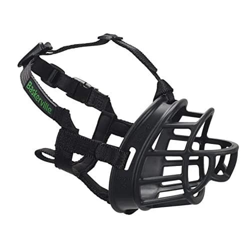 Baskerville ULTRA Dog Muzzle Size 3 | Humane Fit for Reactive Dogs, Adjustable & Padded (70-120 chars) thumbnail 1