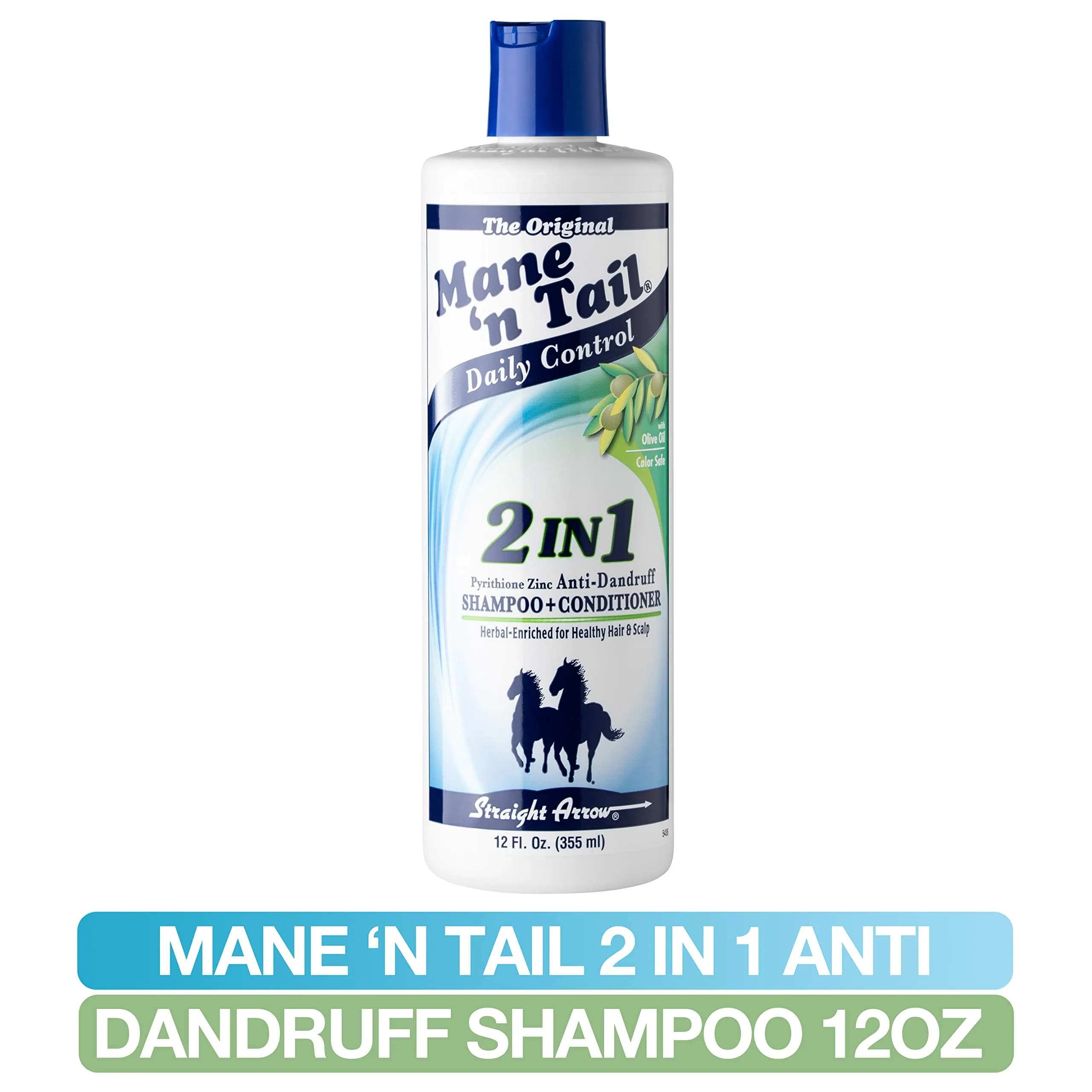 Mane 'n Tail Daily Control 2-in-1 Anti-Dandruff Shampoo & Conditioner 355ml (12 Fl Oz) | Herbal Enriched for Healthy Scalp - view 3