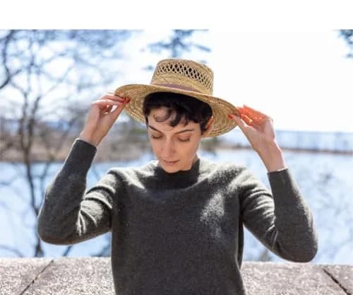 Dorfman Pacific Rush Gambler Hat for Men, Straw Sun Hat, Wide Brim UV Protection | Durable & Ventilated thumbnail 6
