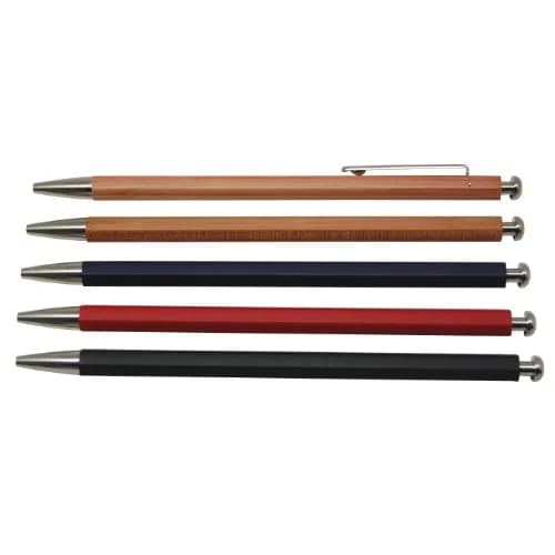 Kitaboshi 2mm Mechanical Pencil, Wooden Barrel, #1 B Lead, 1ea (OTP-680NST) | Japanese Stationery of the Year Awarded thumbnail 4
