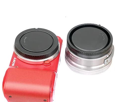Fotasy E Mount Rear Lens Cap & Body Cap 5-Pack | Protects Sensor & Lenses from Dust & Scratches thumbnail 2