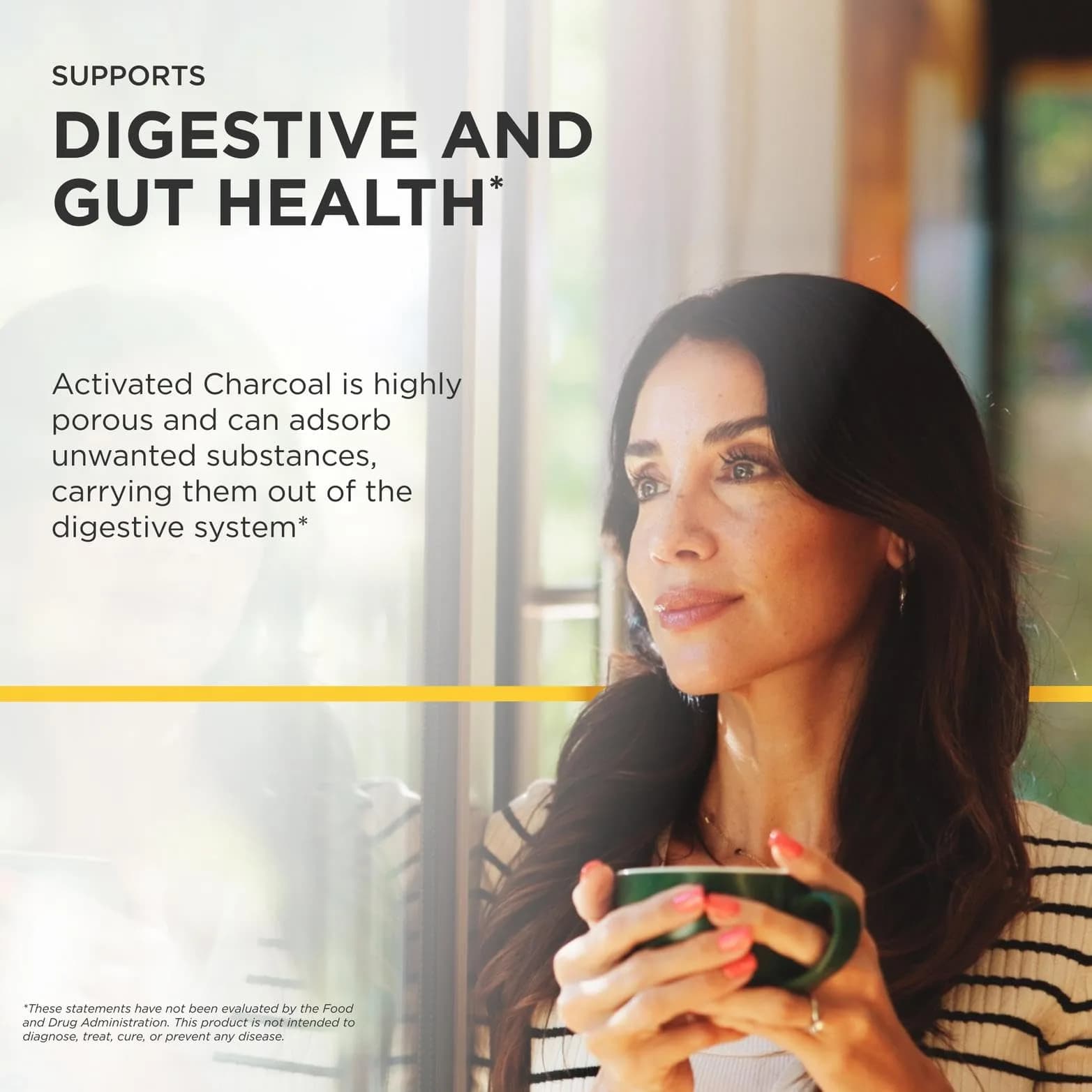 Integrative Therapeutics Activated Charcoal Capsules | 100 Count (50 Servings) Digestive & Gut Health Support - view 5