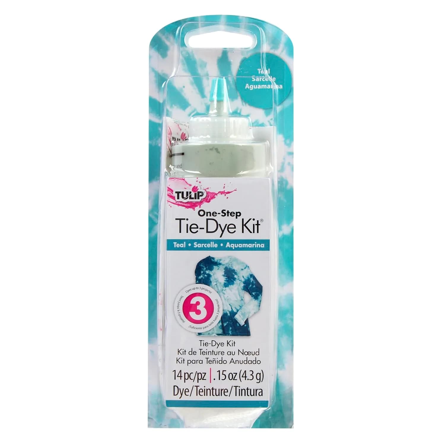 TULIP One-Step Tie-Dye Kit, Vibrant Colors for Fabric 4 fl oz | Easy, Mixable, Natural Fiber Dye thumbnail 1