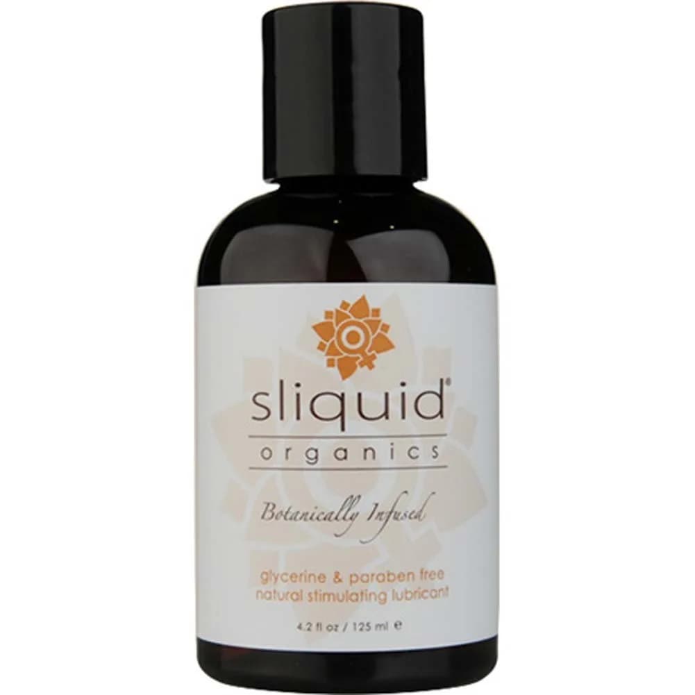 Sliquid Organics Natural Warming Lubricant 4.2 fl oz | Deep Sensitivity & Pleasure — Clear