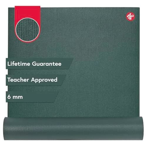 Manduka PRO Yoga & Pilates Mat - Black Sage, 180cm (6mm) | Lifetime Durability & Stability thumbnail 1