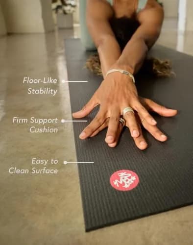 Manduka PRO Yoga & Pilates Mat - Black Sage, 180cm (6mm) | Lifetime Durability & Stability thumbnail 5