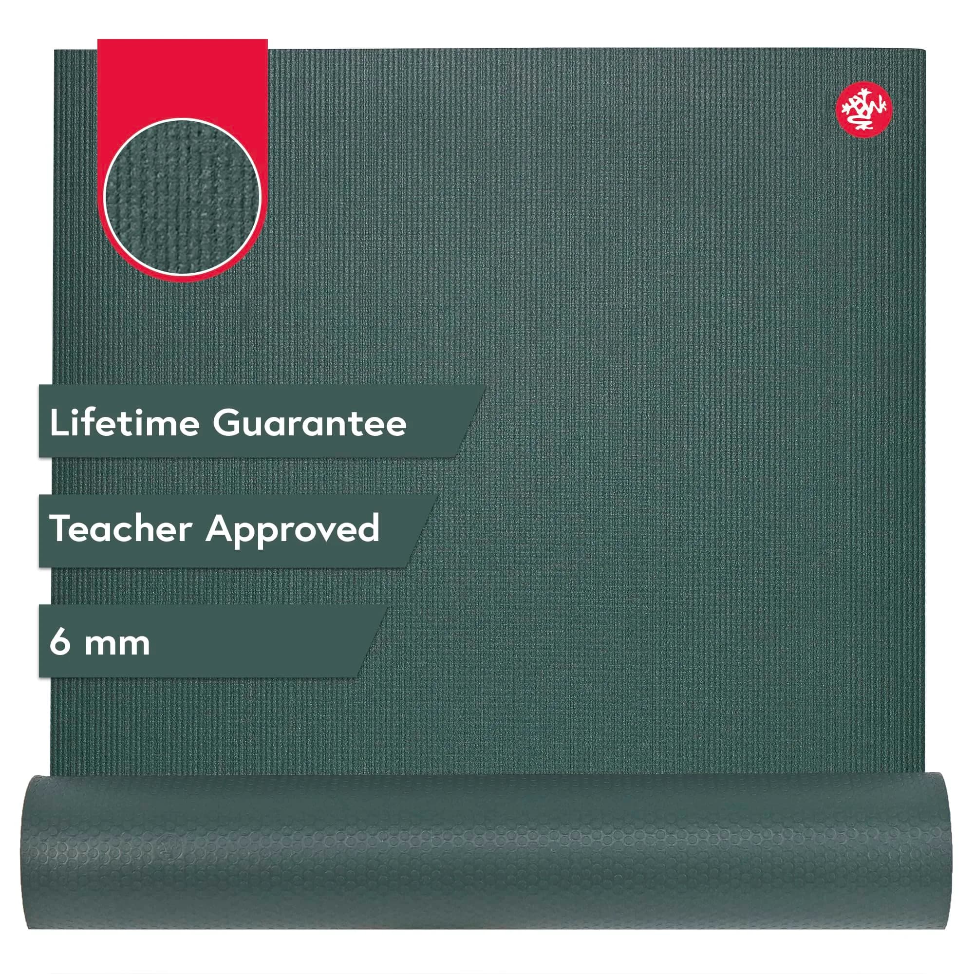 Manduka PRO Yoga & Pilates Mat - Black Sage, 180cm (6mm) | Lifetime Durability & Stability - main product image