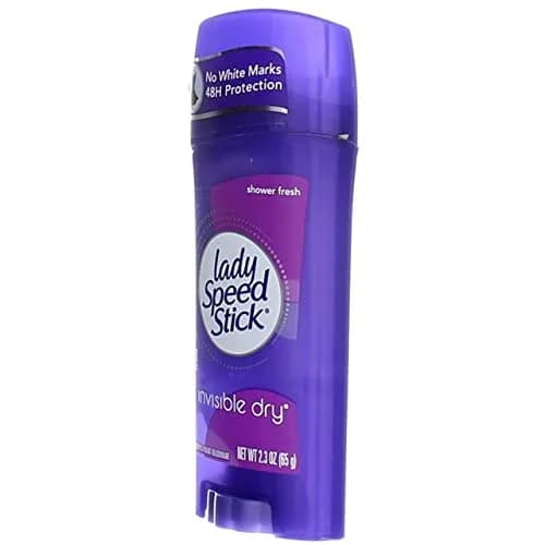 Lady Speed Stick Deodorant 2.3 Ounce Shower Fresh | All Day Odor & Sweat Protection thumbnail 9